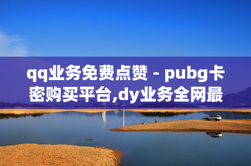 qq业务免费点赞 - pubg卡密购买平台,dy业务全网最低价 - 卡盟自助平台