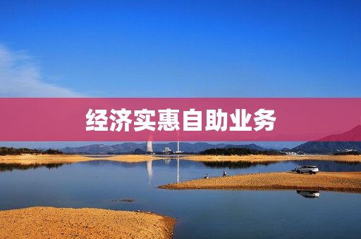 经济实惠自助业务