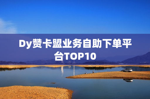 Dy赞卡盟业务自助下单平台TOP10