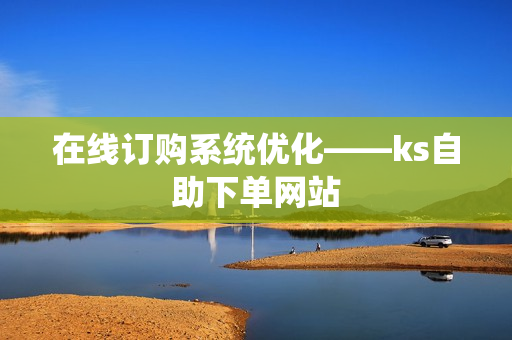 在线订购系统优化——ks自助下单网站