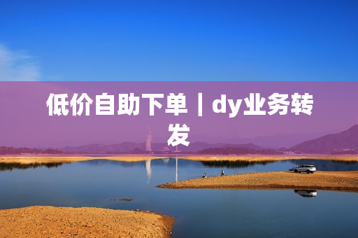 低价自助下单｜dy业务转发