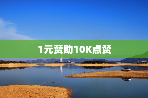 1元赞助10K点赞