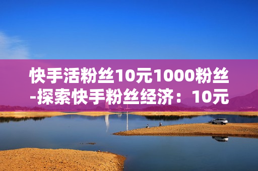 快手活粉丝10元1000粉丝-探索快手粉丝经济：10元购1000活粉策略与实战指南