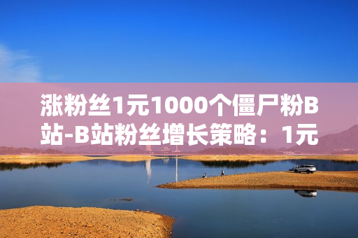 涨粉丝1元1000个僵尸粉B站-B站粉丝增长策略：1元购得1000僵尸粉？真相与影响解析