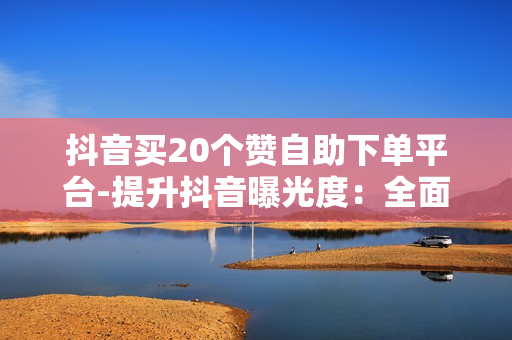 抖音买20个赞自助下单平台-提升抖音曝光度：全面解析20个赞自助下单平台的操作策略与优化秘籍