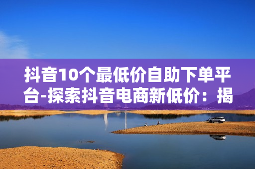 抖音10个最低价自助下单平台-探索抖音电商新低价：揭秘十大自助下单神器平台全解析