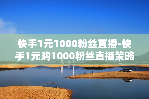 快手1元1000粉丝直播-快手1元购1000粉丝直播策略：打造爆款流量的秘密武器