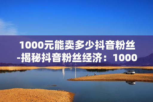 1000元能卖多少抖音粉丝-揭秘抖音粉丝经济：1000元投资能撬动多少粉丝增长？