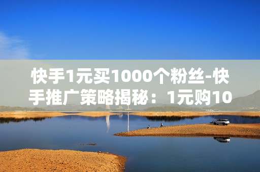 快手1元买1000个粉丝-快手推广策略揭秘：1元购1000粉丝背后的运营逻辑与影响