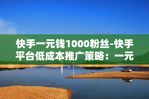 快手一元钱1000粉丝-快手平台低成本推广策略：一元购1000粉丝实操指南