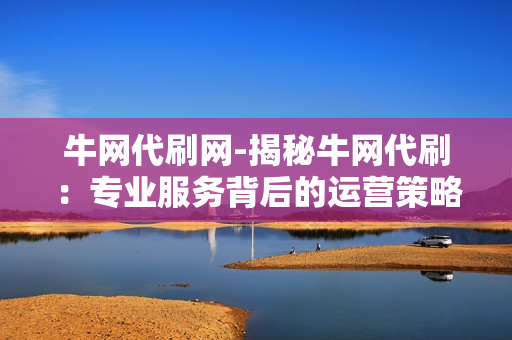 牛网代刷网-揭秘牛网代刷：专业服务背后的运营策略与SEO优化