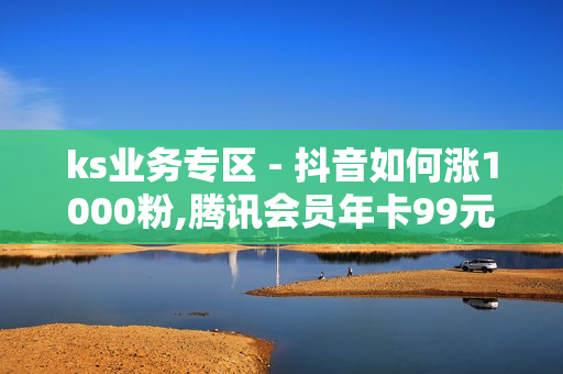 ks业务专区 - 抖音如何涨1000粉,腾讯会员年卡99元2023 - 24小时点赞评论