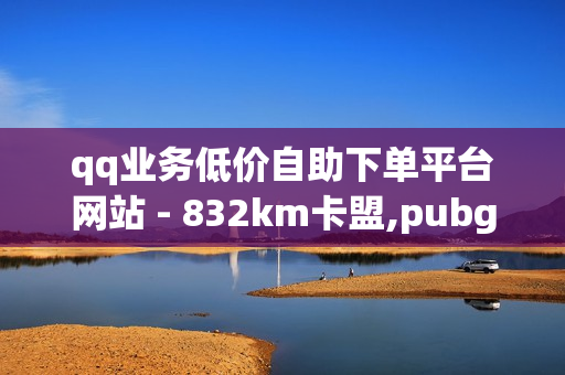 qq业务低价自助下单平台网站 - 832km卡盟,pubg卡密购买平台 - 抖音自助业务网