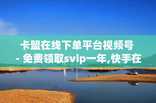 卡盟在线下单平台视频号 - 免费领取svip一年,快手在线自助业务平台 - 第一卡盟