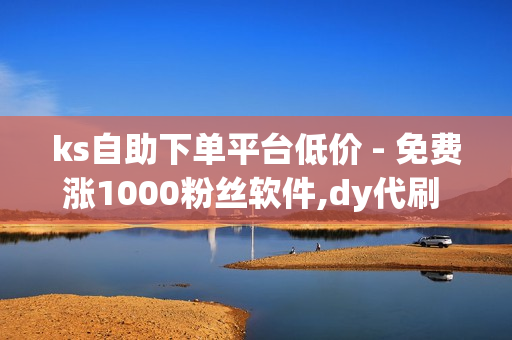 ks自助下单平台低价 - 免费涨1000粉丝软件,dy代刷 - 买抖音的平台