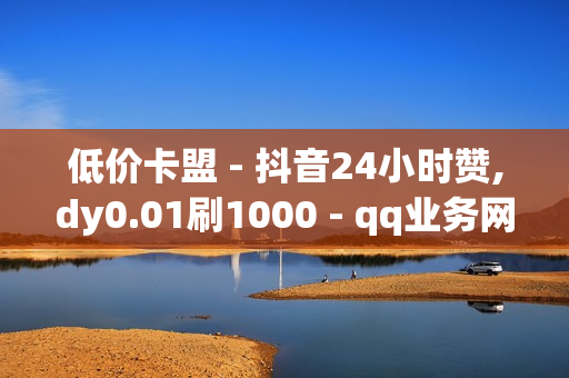 低价卡盟 - 抖音24小时赞,dy0.01刷1000 - qq业务网站全网最低