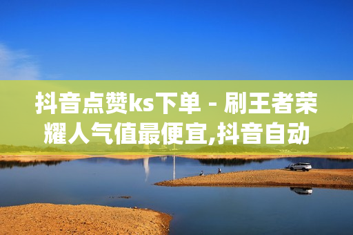 抖音点赞ks下单 - 刷王者荣耀人气值最便宜,抖音自动推广引流app - 王者荣耀一元一万人气值