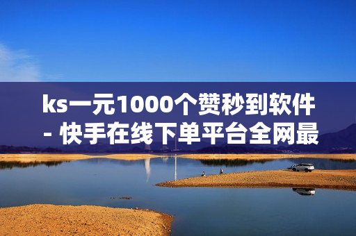 ks一元1000个赞秒到软件 - 快手在线下单平台全网最低价,网红商城网站入口 - ks双击业务24小时