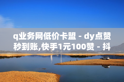 q业务网低价卡盟 - dy点赞秒到账,快手1元100赞 - 抖音快手业务平台