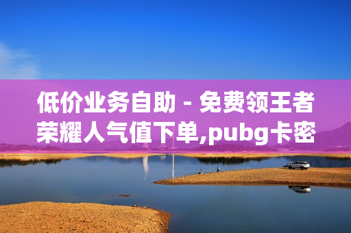 低价业务自助 - 免费领王者荣耀人气值下单,pubg卡密购买平台 - 快手24小时低价下单平台