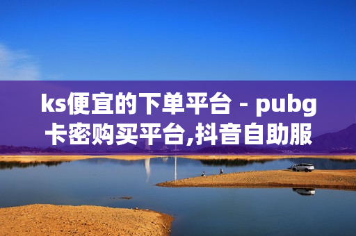 ks便宜的下单平台 - pubg卡密购买平台,抖音自助服务 - ks快手1元100赞