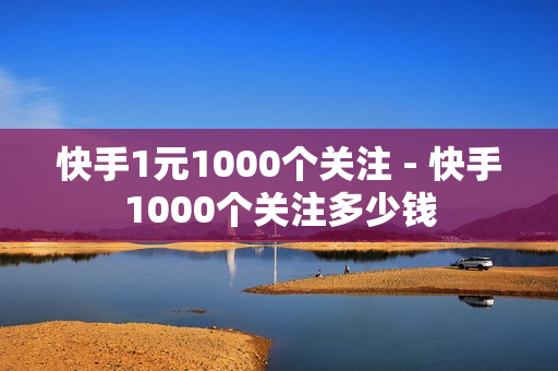 快手1元1000个关注 - 快手1000个关注多少钱