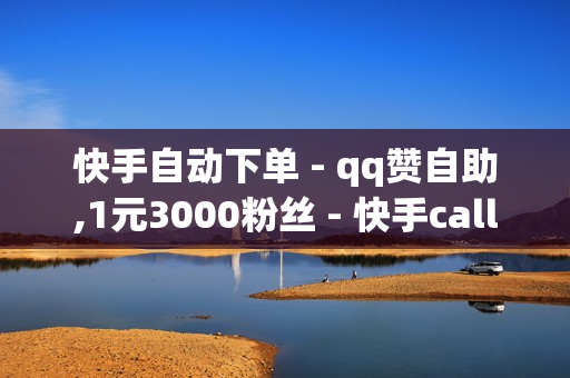 快手自动下单 - qq赞自助,1元3000粉丝 - 快手call业务