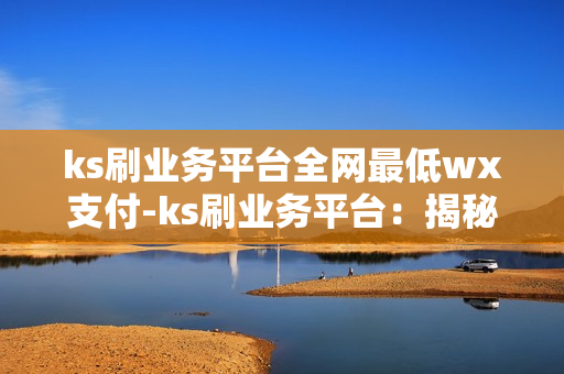 ks刷业务平台全网最低wx支付-ks刷业务平台：揭秘全网最低微信支付策略与优势