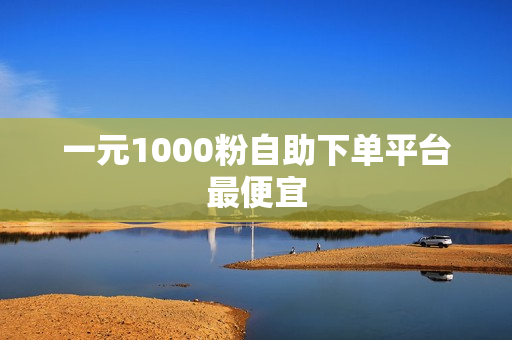 一元1000粉自助下单平台最便宜