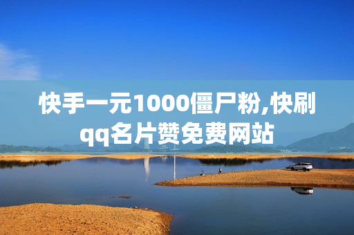 快手一元1000僵尸粉,快刷qq名片赞免费网站