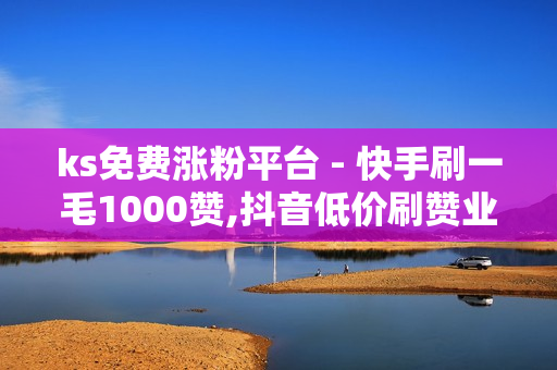 ks免费涨粉平台 - 快手刷一毛1000赞,抖音低价刷赞业务