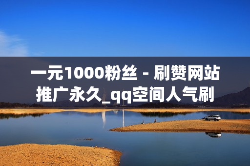 一元1000粉丝 - 刷赞网站推广永久_qq空间人气刷