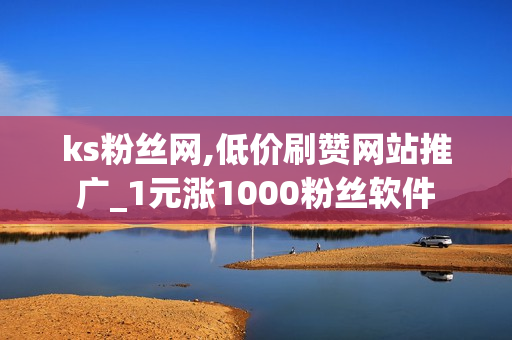 ks粉丝网,低价刷赞网站推广_1元涨1000粉丝软件