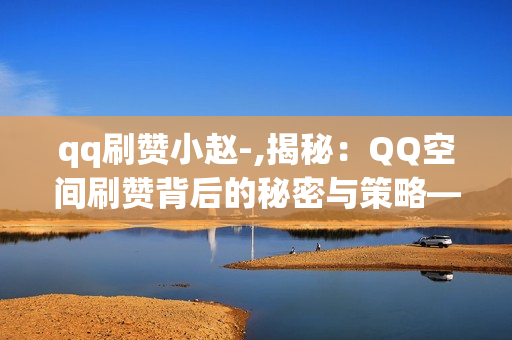 qq刷赞小赵-,揭秘：QQ空间刷赞背后的秘密与策略——小赵的经验分享