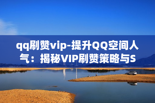 qq刷赞vip-提升QQ空间人气：揭秘VIP刷赞策略与SEO优化技巧