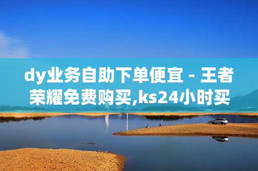 dy业务自助下单便宜 - 王者荣耀免费购买,ks24小时买赞 - 免费卡密领取