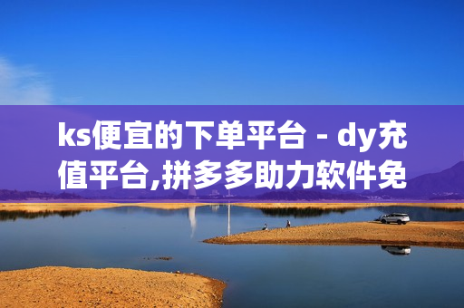 ks便宜的下单平台 - dy充值平台,拼多多助力软件免费 - 和平精英卡密购买网站