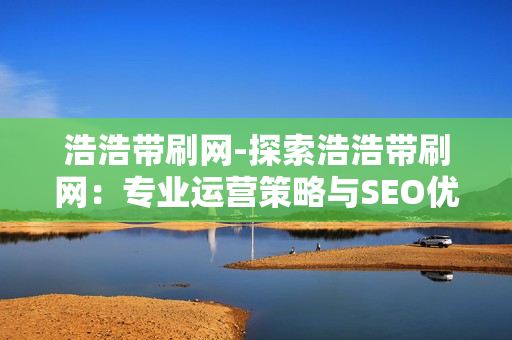 浩浩带刷网-探索浩浩带刷网：专业运营策略与SEO优化实践揭秘