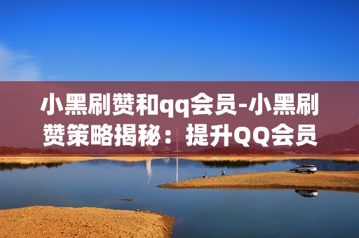 小黑刷赞和qq会员-小黑刷赞策略揭秘：提升QQ会员权益的实用指南