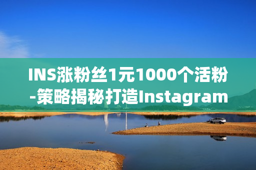 INS涨粉丝1元1000个活粉-策略揭秘打造Instagram王国：1元投资赢取1000活粉的高效路径