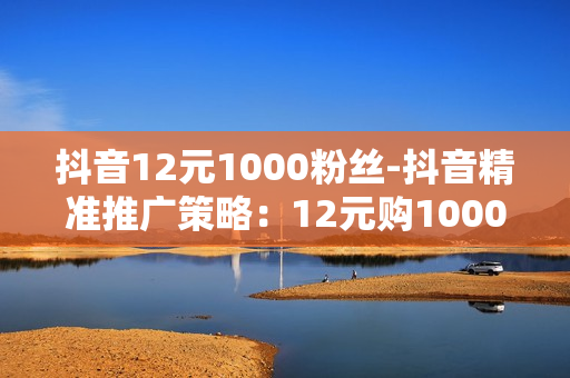 抖音12元1000粉丝-抖音精准推广策略：12元购1000粉丝背后的营销价值与优化秘籍