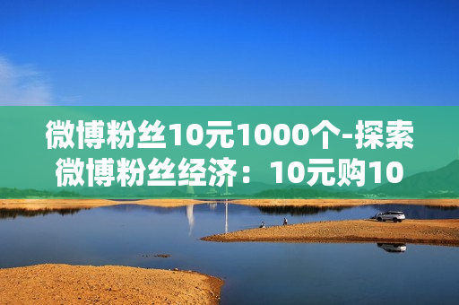 微博粉丝10元1000个-探索微博粉丝经济：10元购1000粉背后的营销策略与价值分析