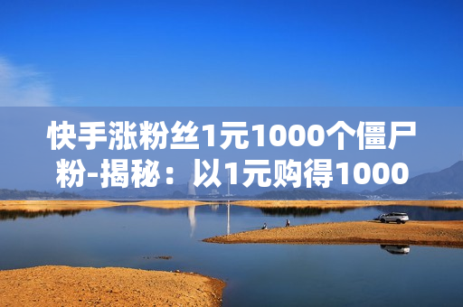 快手涨粉丝1元1000个僵尸粉-揭秘：以1元购得1000僵尸粉？快手粉丝增长真相大解析