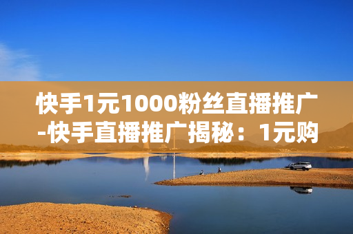 快手1元1000粉丝直播推广-快手直播推广揭秘：1元购1000粉丝策略优化与实战指南