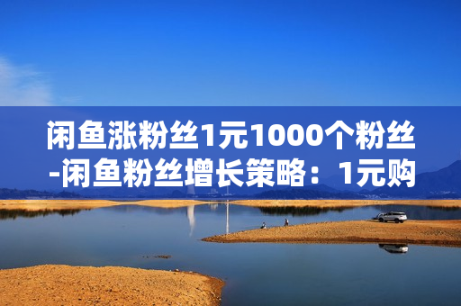 闲鱼涨粉丝1元1000个粉丝-闲鱼粉丝增长策略：1元购1000粉的秘密揭秘