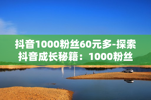 抖音1000粉丝60元多-探索抖音成长秘籍：1000粉丝价值背后的营销策略与收益分析