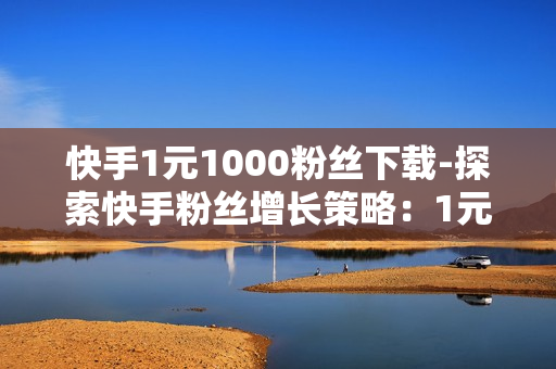 快手1元1000粉丝下载-探索快手粉丝增长策略：1元购1000粉丝背后的营销秘籍