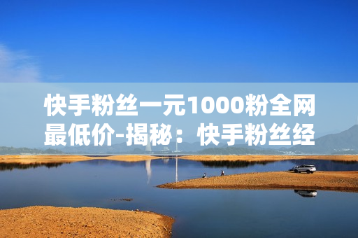 快手粉丝一元1000粉全网最低价-揭秘：快手粉丝经济新低价，一元购1000粉实操指南