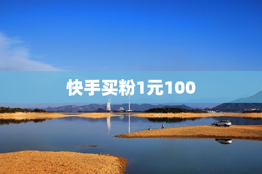 快手买粉1元100