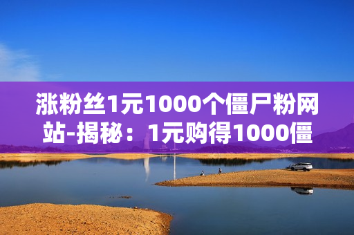 涨粉丝1元1000个僵尸粉网站-揭秘：1元购得1000僵尸粉？警惕虚假平台背后的SEO陷阱